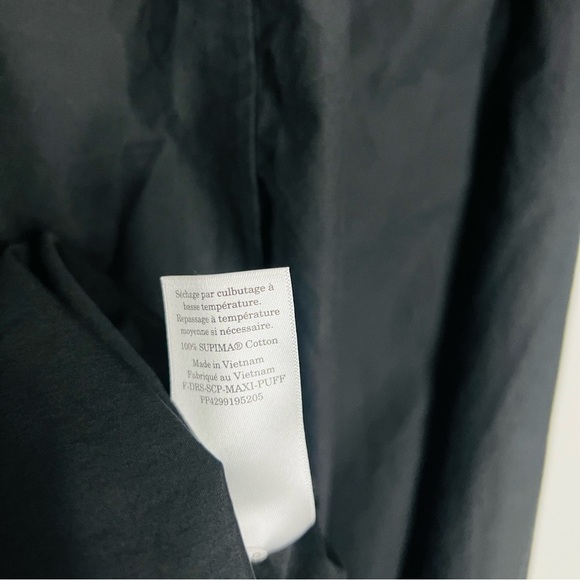EVERLANE The Supima® Puff-Sleeve Dress xxsmall - Picture 8 of 8